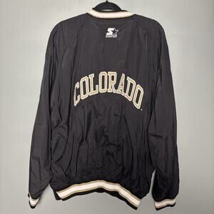Vintage 90’s Colorado University Buffaloes CU Starter Pullover Jacket Medium